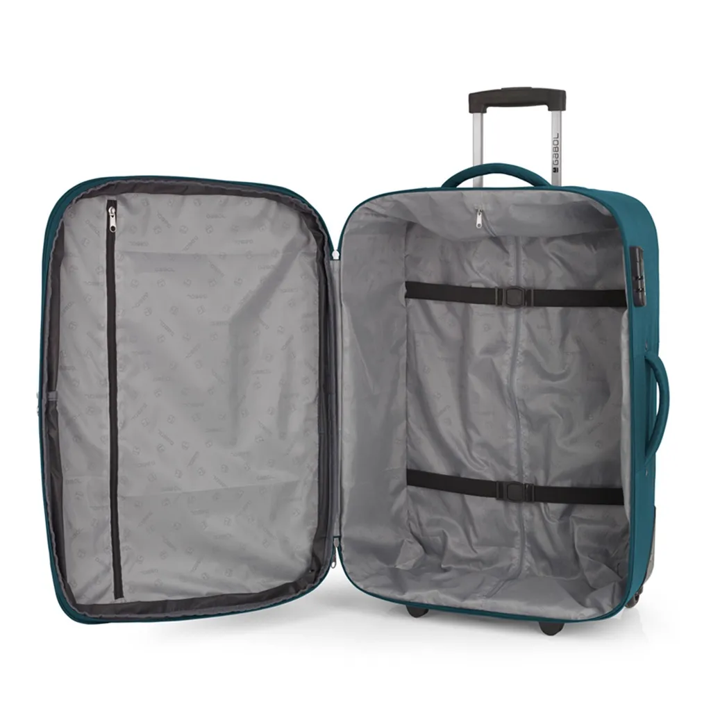 Valise cabine Gabol Orbit 55 cm extensible à 2 roues souples