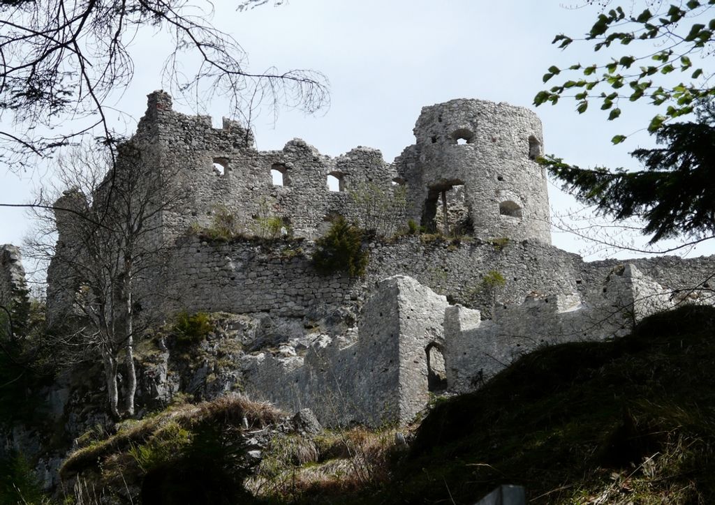 hansepuzzle 58774 - Ruine Puzzle, 260 Teile, Gebäude, 41,0 x 28,0cm mit hochwertiger Aufbewahrung, Kartonbox und wiederverschließbarem Beutel