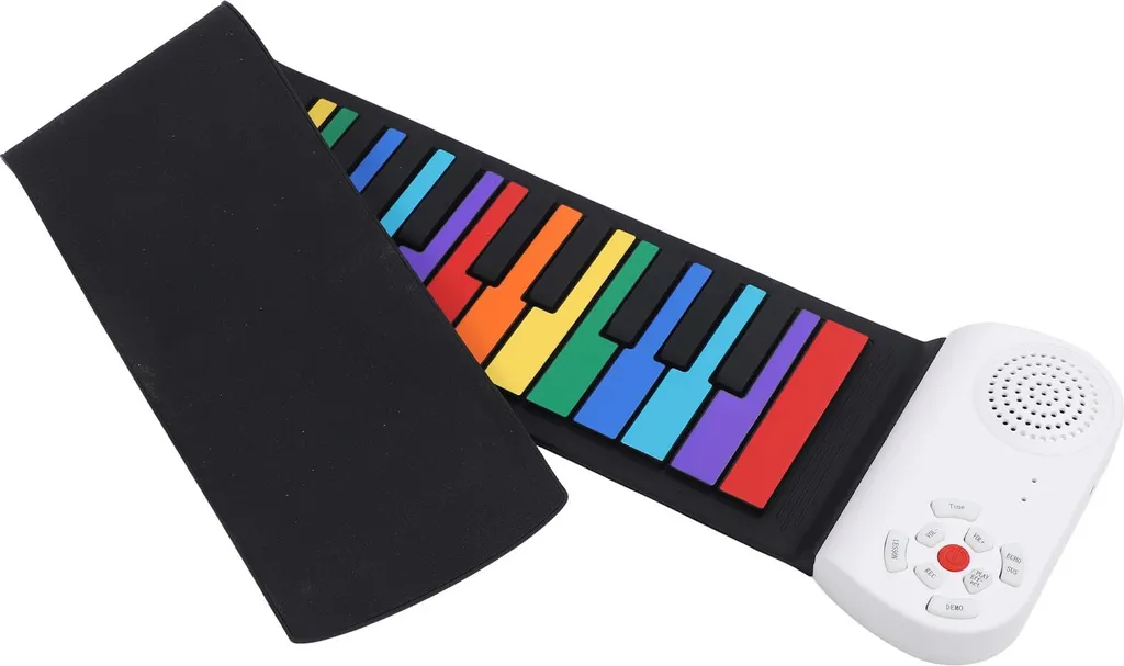 Clavier numérique enfant rechargeable avec 49 touches et sons réels
