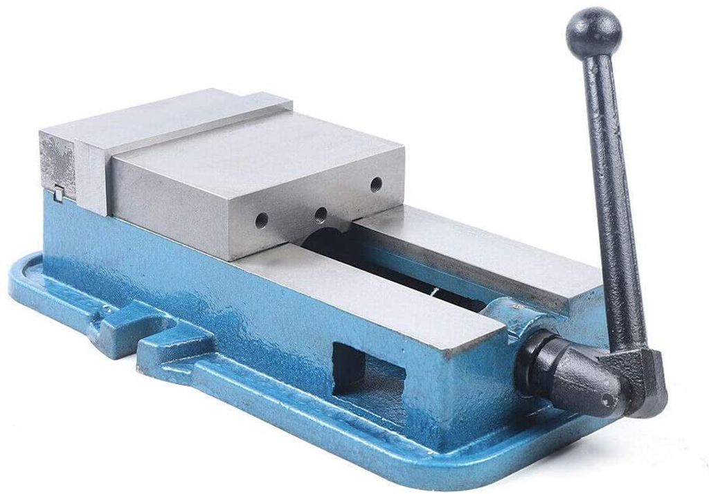 6" Niederzug schraubstock Bohrmaschinen Präzise Maschinenschraubstock Drehbar 160mm DIY Tischschraubstock