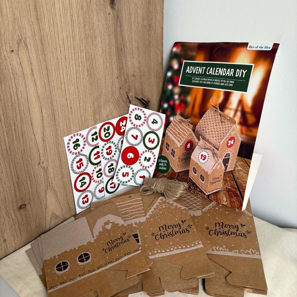 Calendrier de l'Avent << Village de Maisons >> Image du produit 