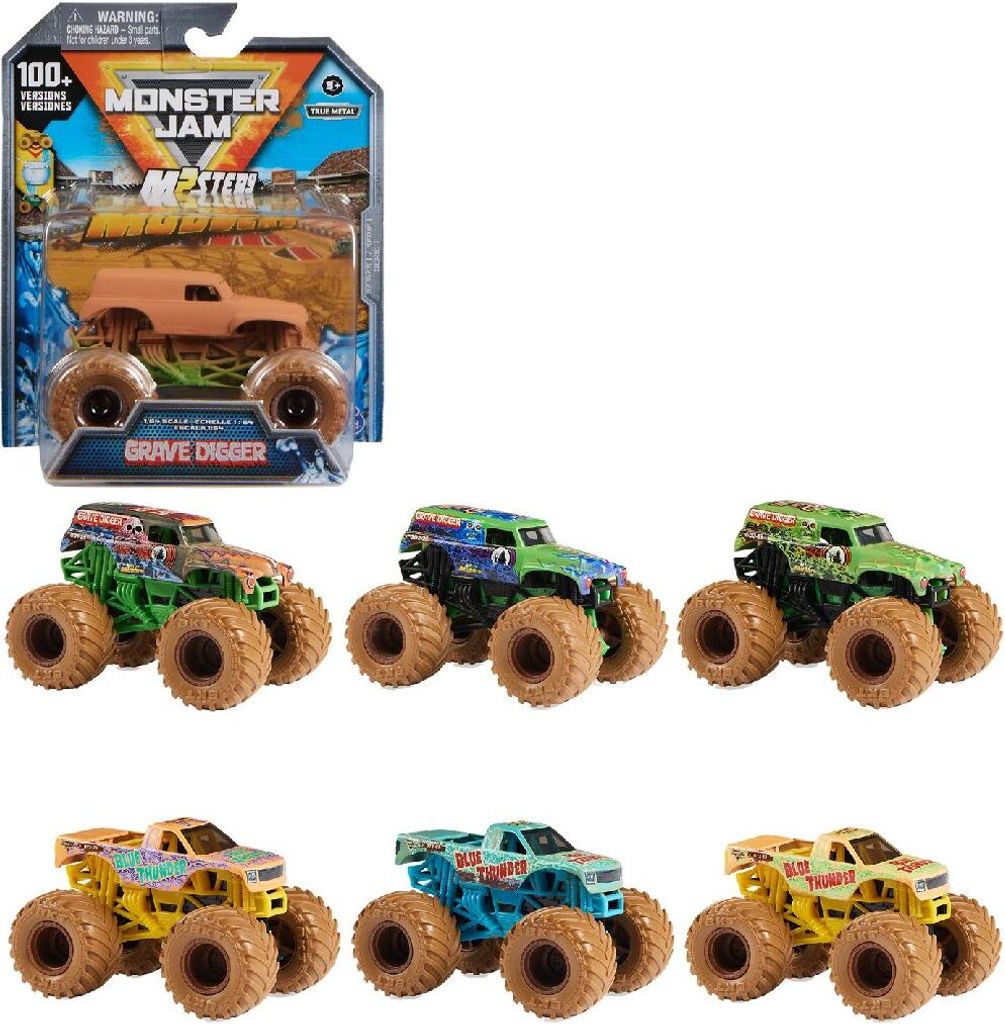 Monster Jam 1:64 Mystery Mudders Pack 1 assorti. Image du produit 