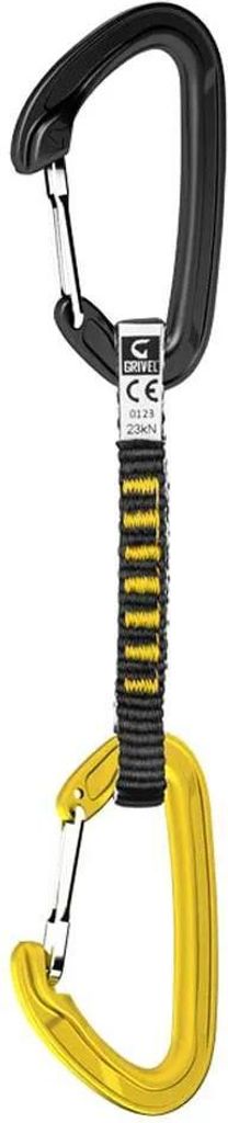 Grivel Alpine Plume Evo Expressschlinge Schwarz 16 cm Schwarz 16 cm