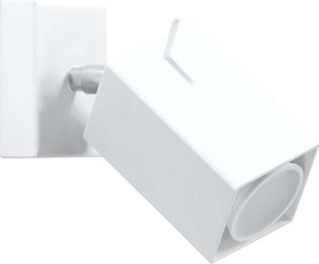 Wandspot Bauhaus "FALERIA" Weiß Metall Wandlampe Wohnzimmer Schlafzimmer Flur