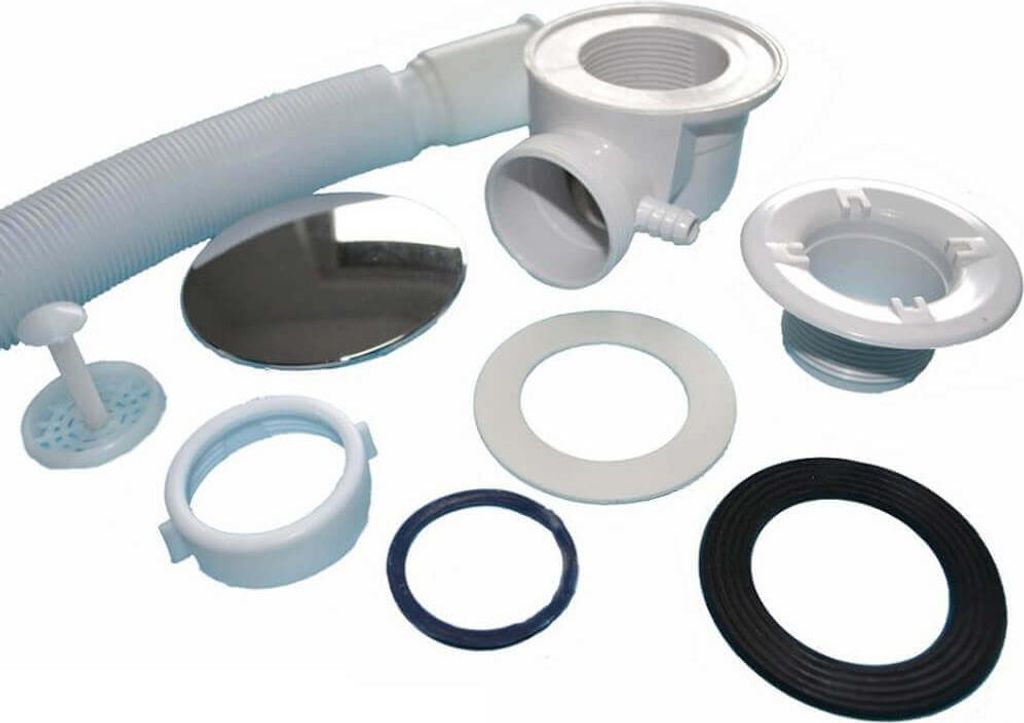 Home Deluxe - Abfluss Komplettset - inkl. Siphon und Produktbild 
