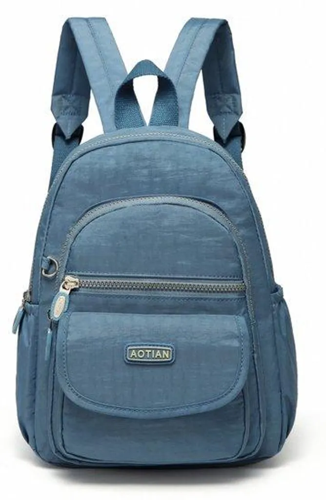 Petit sac à dos léger 7L bleu clair – Sac de jour compact pour femme