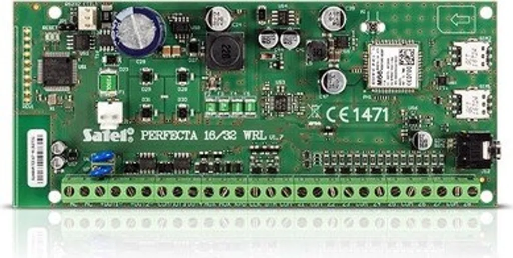Carte mère Satel Perfecta 16 avec module GSM GPRS intégré pour alarme