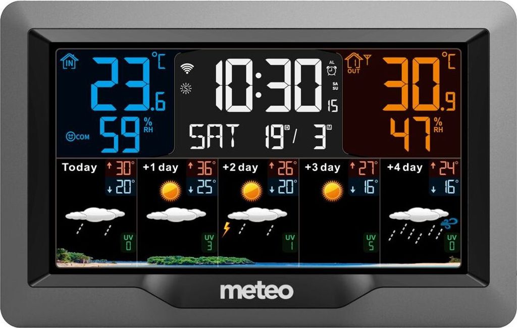 Meteostanica METEO SP101 s funkciou WIFI Obrázok produktu 4