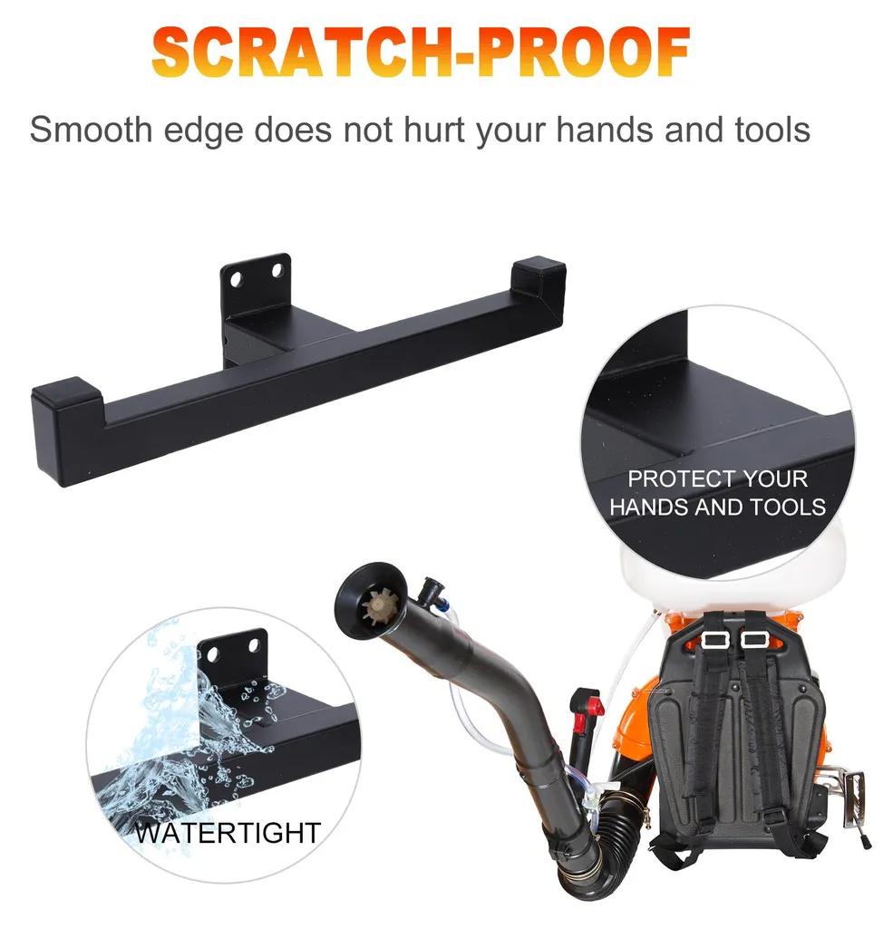 Rangement pour souffleur à dos et tronçonneuse pour garage et abri - 3