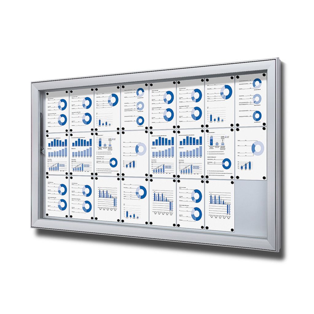 SC L - Line Schaukasten 24 x DIN A4