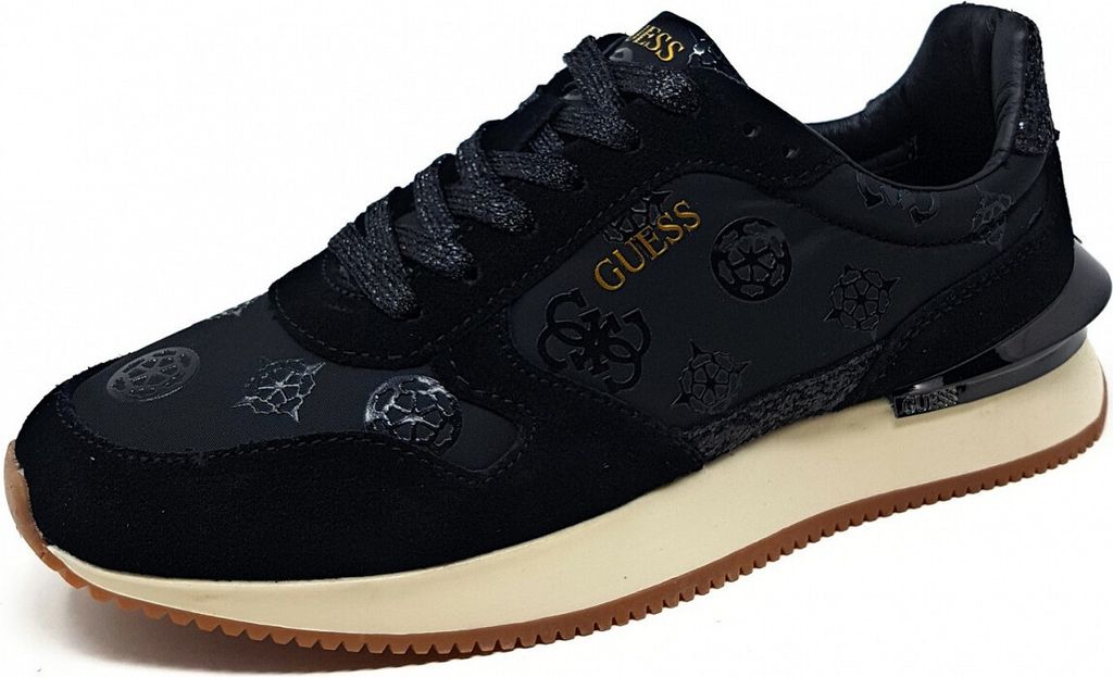 Guess Dubai Damen Sneaker in Schwarz, Größe 40