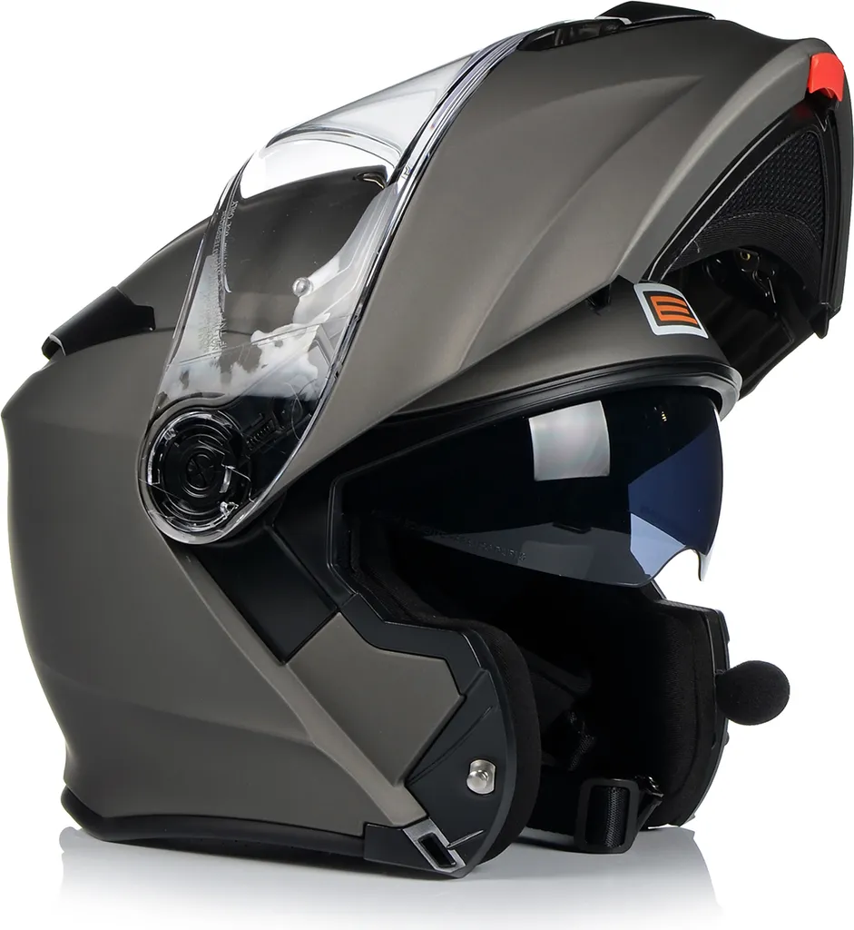 Casque moto rabattable ORIGINE DELTA BT avec intercom Bluetooth Noir M - 7