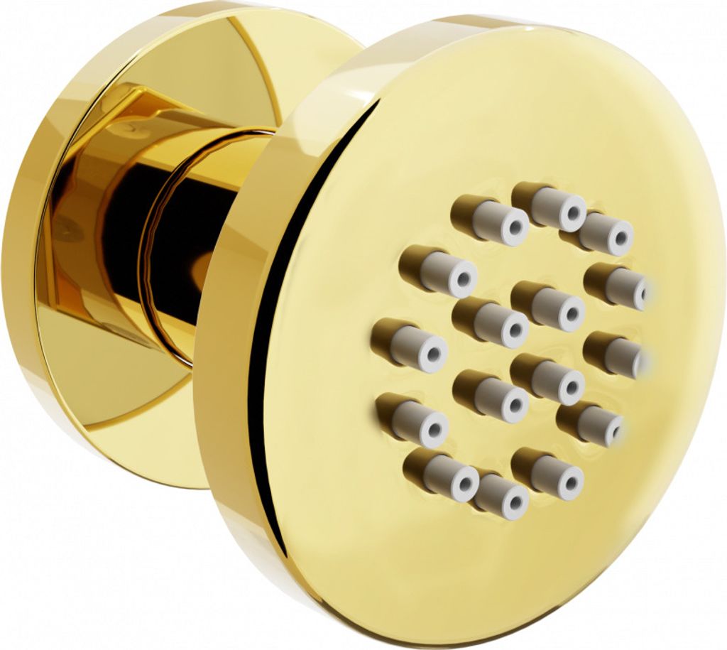 Mexen Seitliche Dusche für freiliegende Armatur, Gold - 79361-50