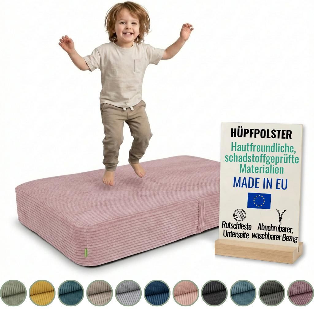 Pillows24 – Hüpfpolster für Kinder | Hüpfkissen 70x110x17 Produktbild 