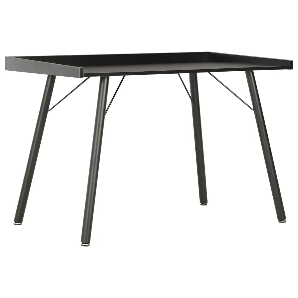 Tavolo Scrivania vidaXL Nero 90x50x79 | Arredo Studio Economico - 2