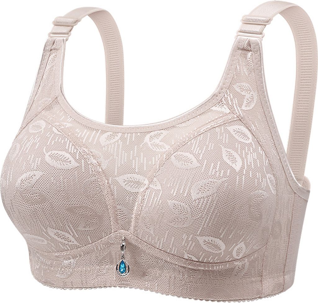 Damen-BH mit Blechkörbchen, ohne Bügel, verstellbarer Produktbild 