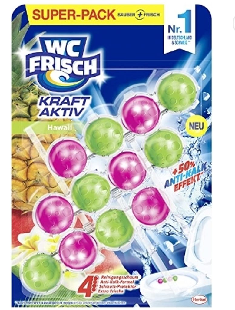 Frühlingsduft: 3er Pack WC-Frisch Duftanhänger - Produktbild 