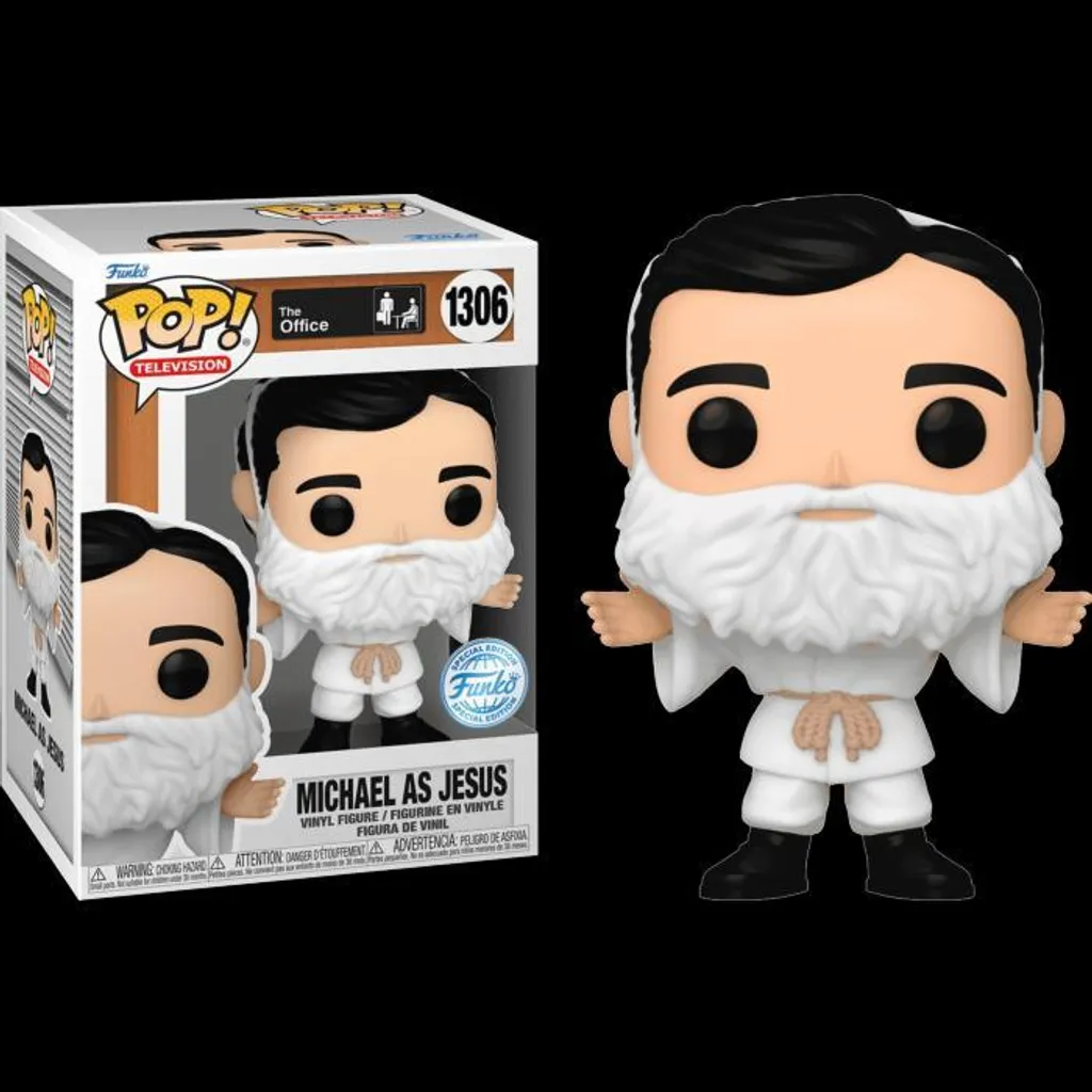Figurine Funko POP The Office 1306 Michael as Jesus Special Edition