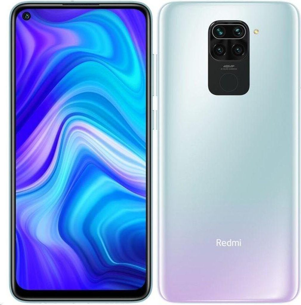 Xiaomi Redmi Note 9 64 GB + 3 GB Dual-Sim Polar White Gut Obrázek produktu 3