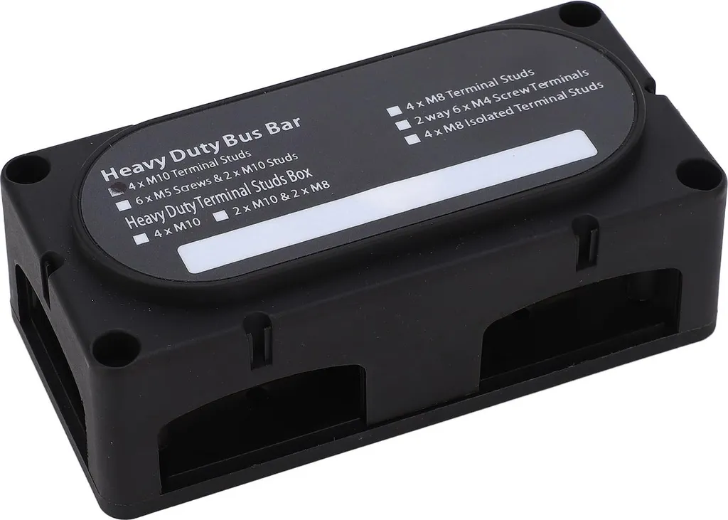 Bloc de distribution électrique 300A avec boîtier de protection DC