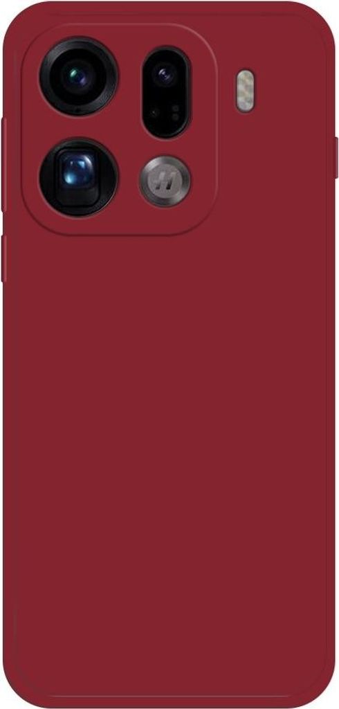 OPPO Find X9 Pro Hülle - Coverup Colour TPU Back Cover - Wine Red
