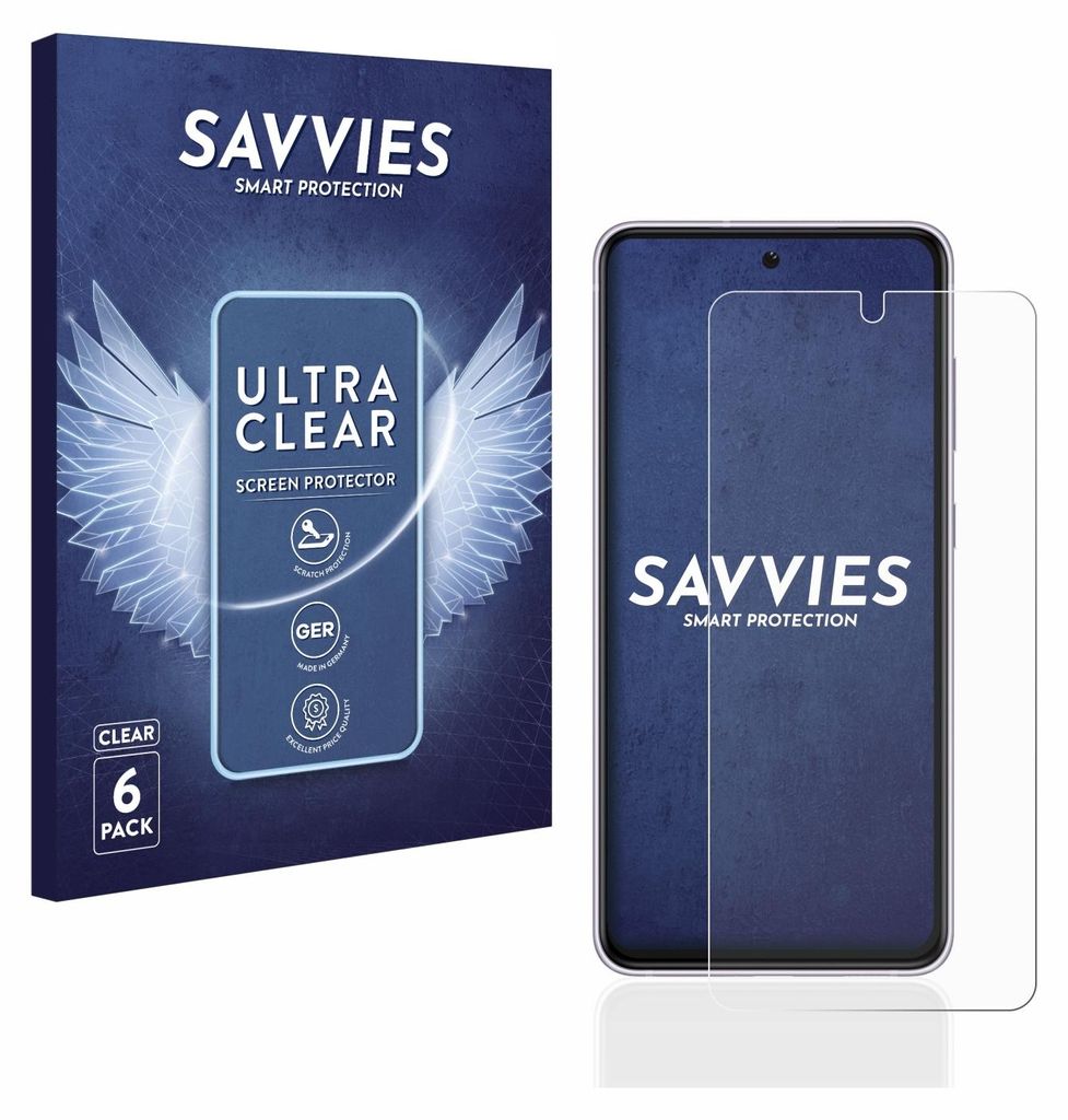 A product shot showing a phone screen protector and its packaging.