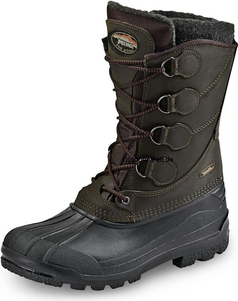 Meindl Sölden Winterstiefel Herren Canadian Boots Winterschuhe Men braun NEU 46