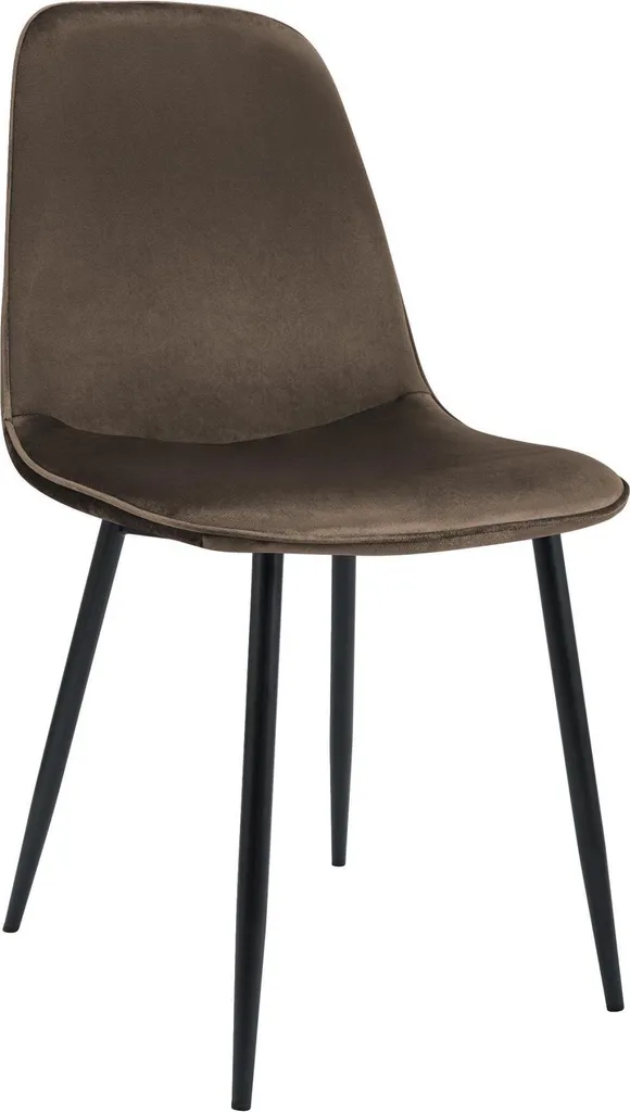 Sedia da pranzo in velluto marrone moderna: Comfort e Design Cucina