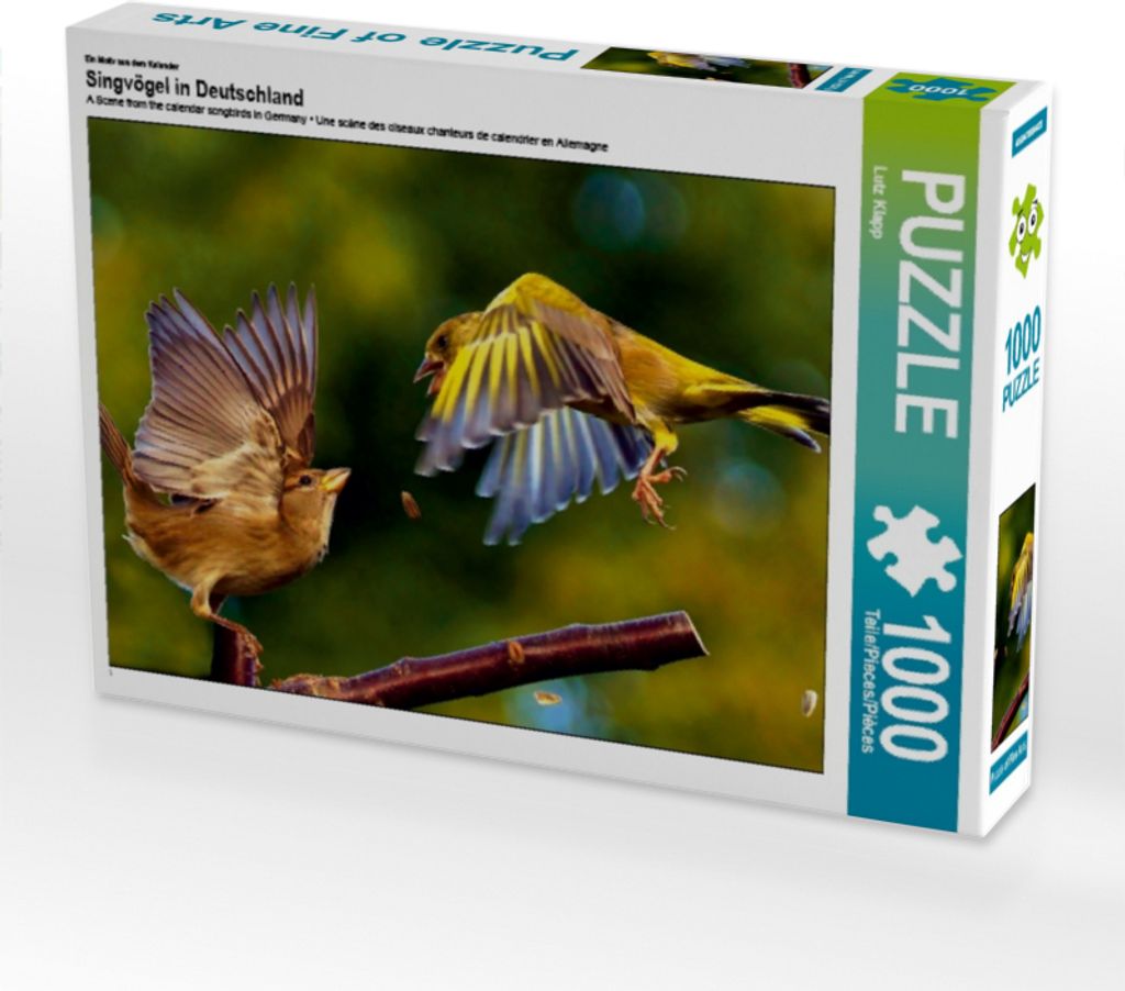 Calvendo Ein Motiv aus dem Kalender Singvögel in Deutschland 1000 Teile Puzzle quer 640x480mm, Klapp Lutz; 7455227