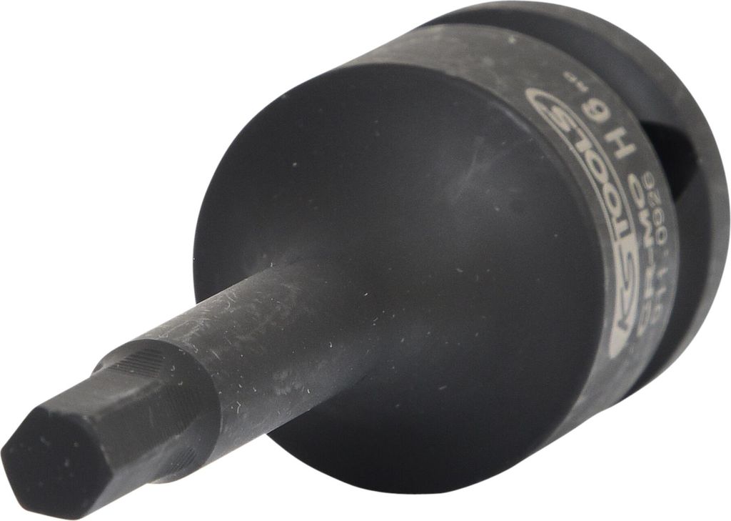 KS Tools 1/2 Kraft-Bit-Stecknuss Innensechskant, 6 mm