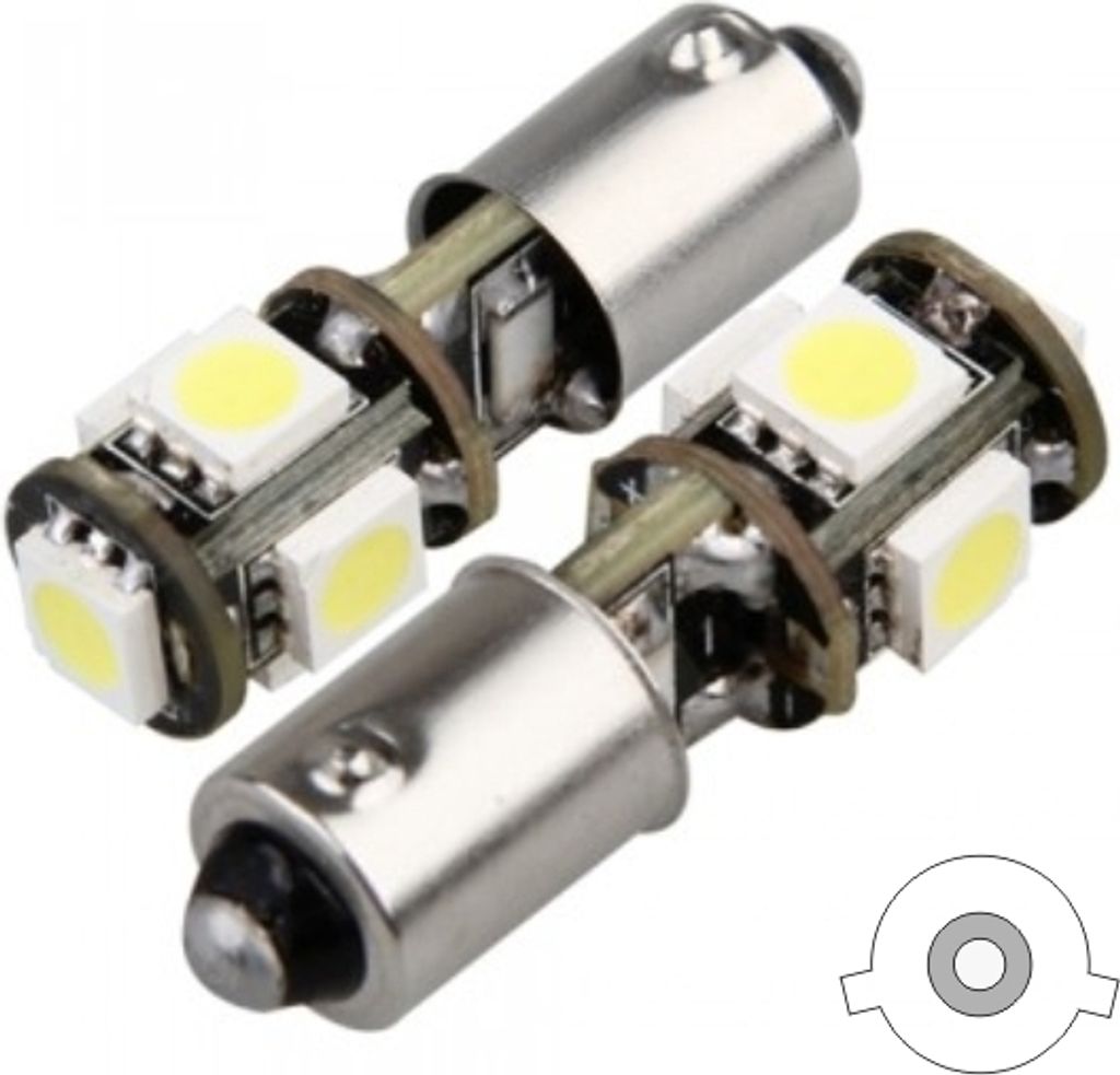 B9XC5W - Auto Lampe, H6W 12V (BAX9s)