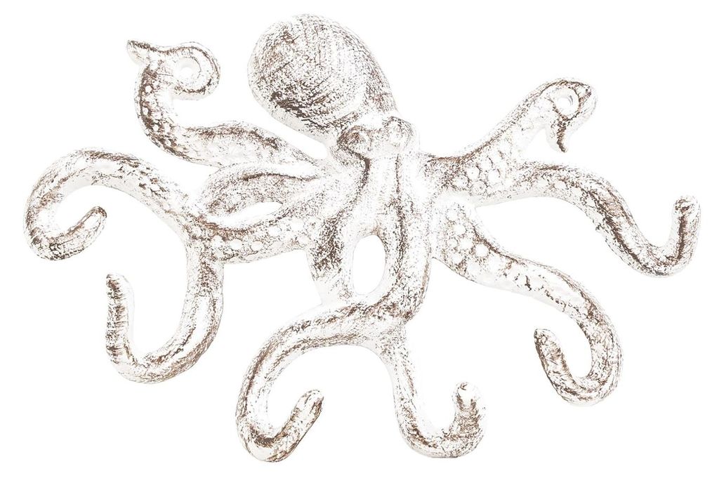 Decoratieve kleerhaken in de vorm van een octopus, Productafbeelding 