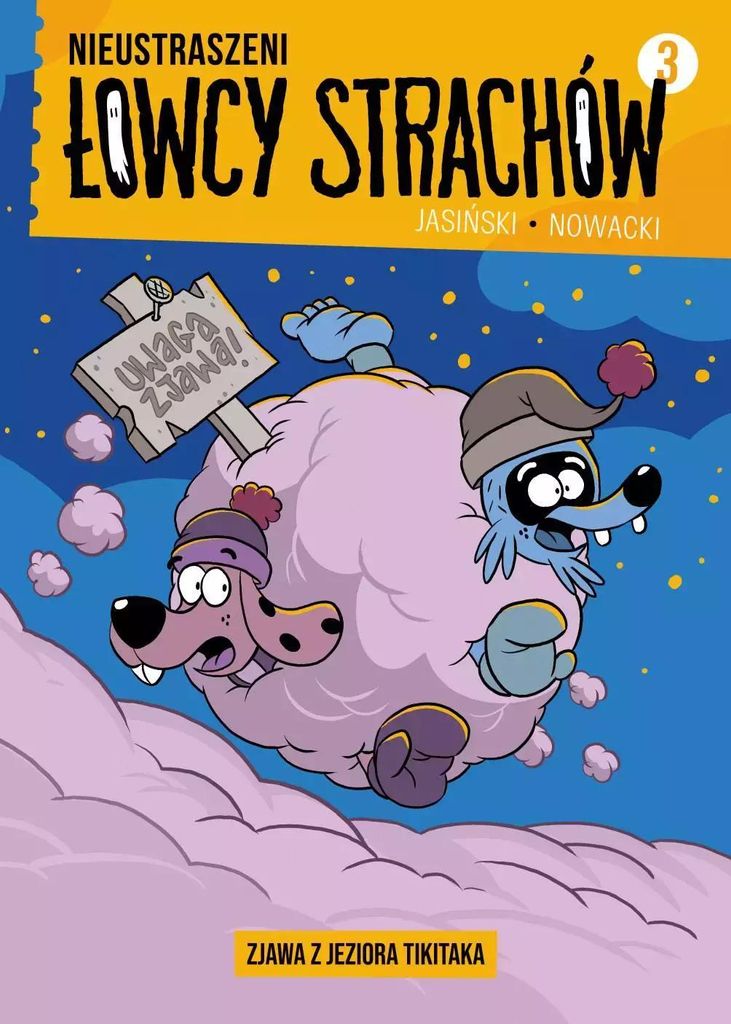 Ongrys - Nieustraszeni Łowcy Strachów Tom 3: Zjawa z jeziora - Komiks dla dzieci 8+