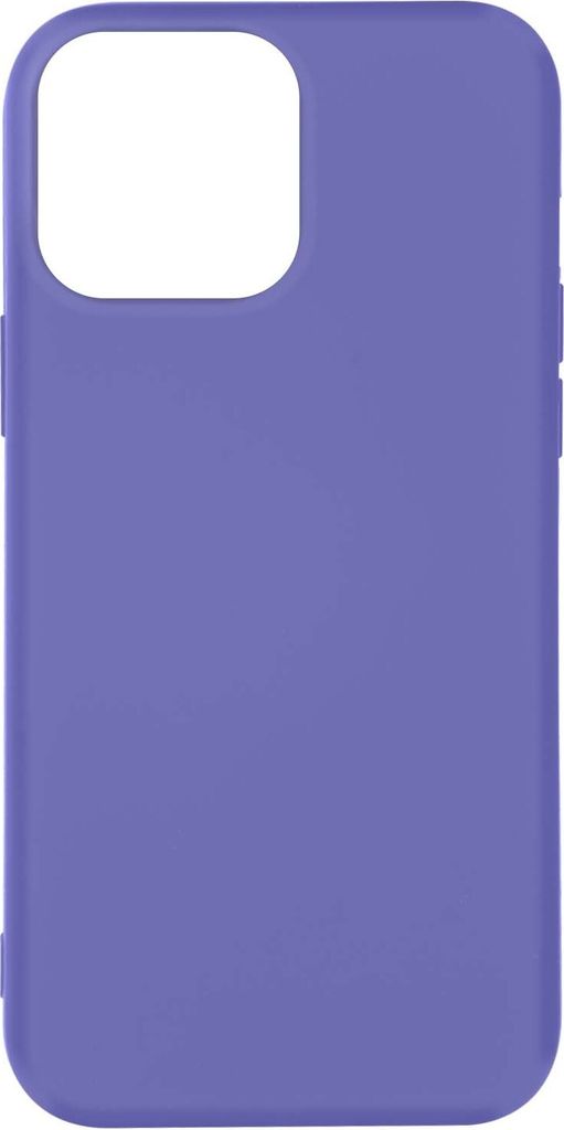 Halbsteife Silikon Handyhülle für Apple iPhone 14 Pro Max, Soft Touch – Violett