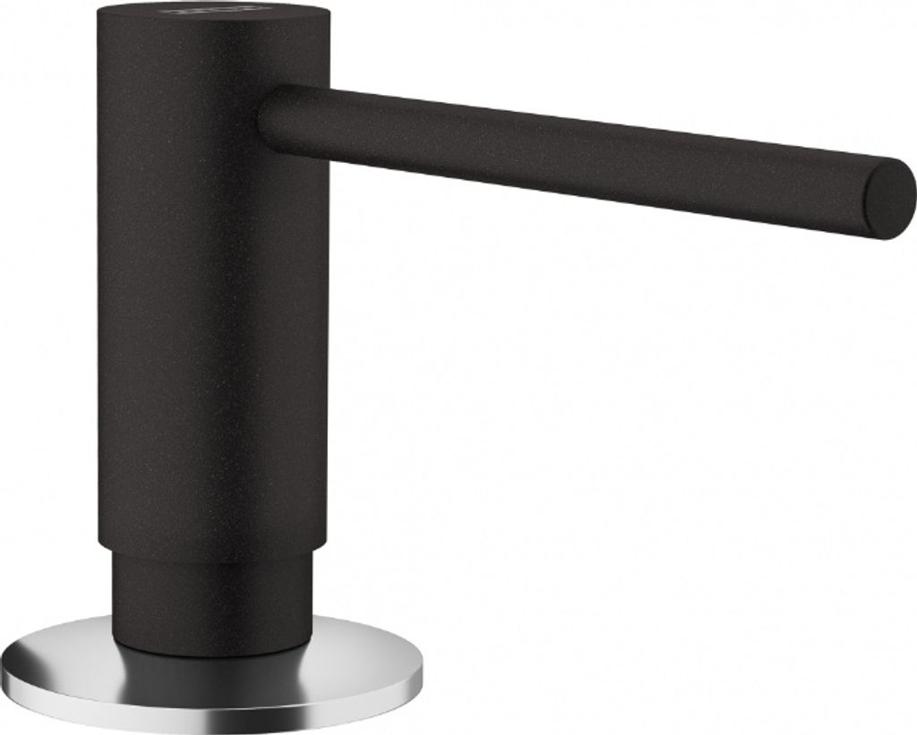 Franke Active Einbau-Seifenspender für die Küche, Granit Onyx Anthrazit 112.0633.076