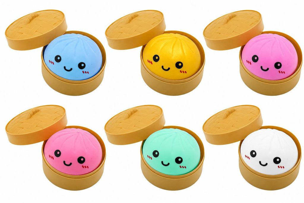 Squishy Dumpling | Mystery Kawaii Quetschfigur in Box | Produktbild 