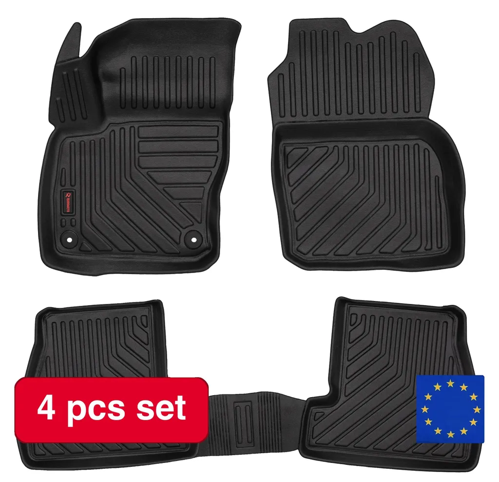 Tapis Ford Focus MK3 imperméables et anti-abrasion en TPE renforcé