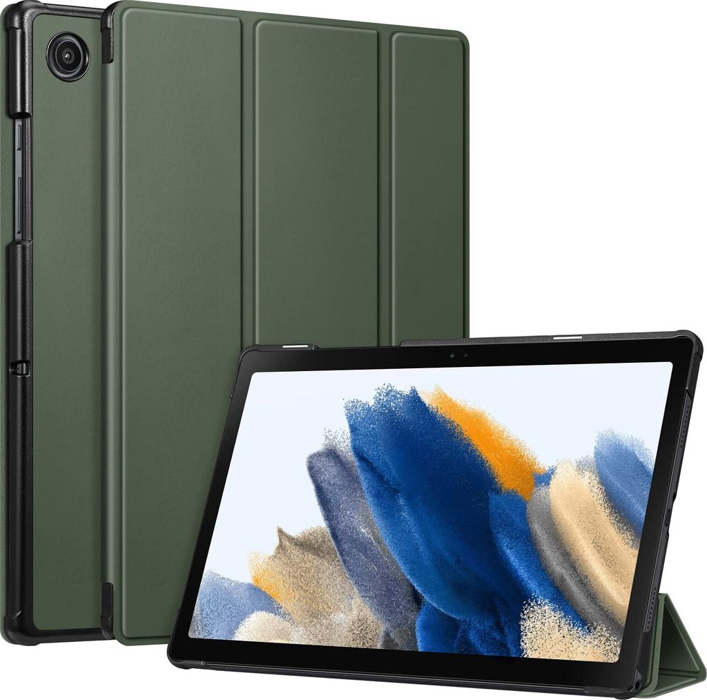 Fintie Hülle für Samsung Galaxy Tab A8 10.5 2021 - Ultra Schlank Kunstleder Schutzhülle Cover mit Auto Schlaf/Wach Funktion für Tab A8 10.5 Zol...