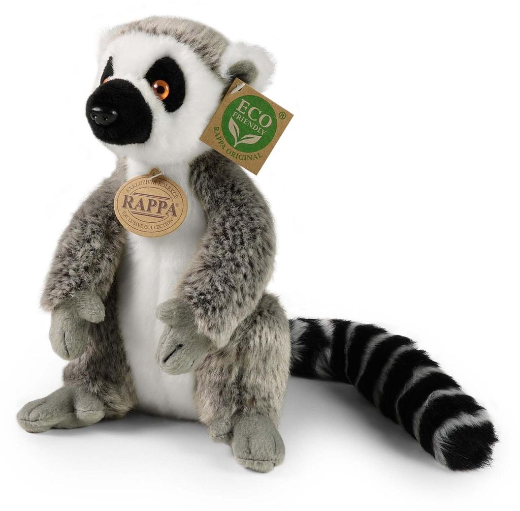 Pluszowy Lemur 22 cm Ekologiczny Zdjęcie produktu 
