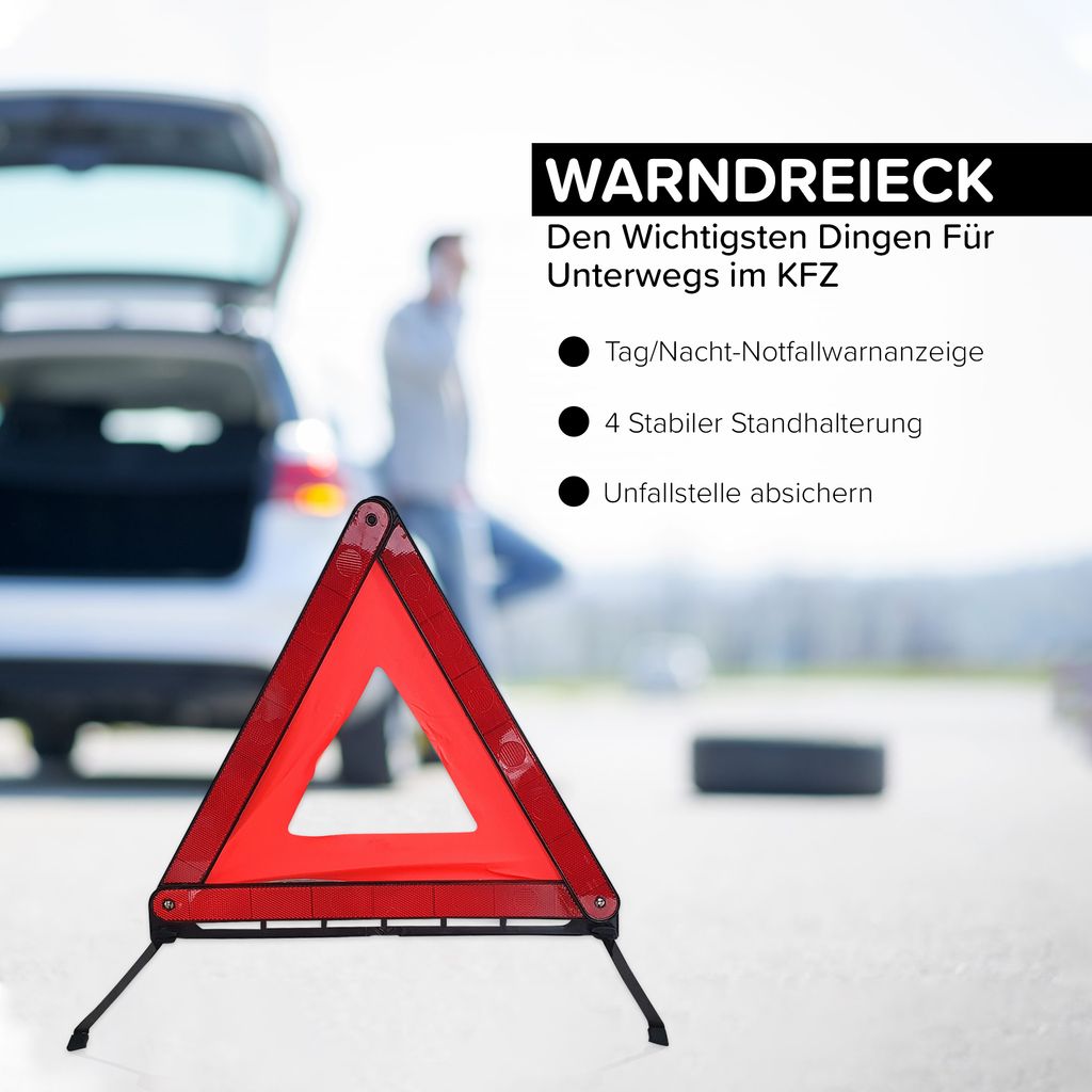 HELDENWERK 3 in 1 Erste Hilfe Set Auto 2023 europaweit einsetzbar & geprüft