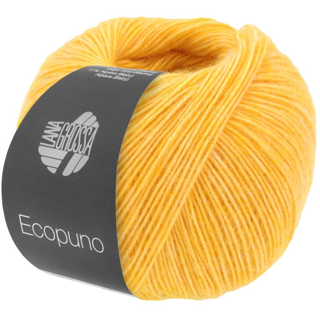 Lana Grossa - Ecopuno 0088 gelb Produktbild 