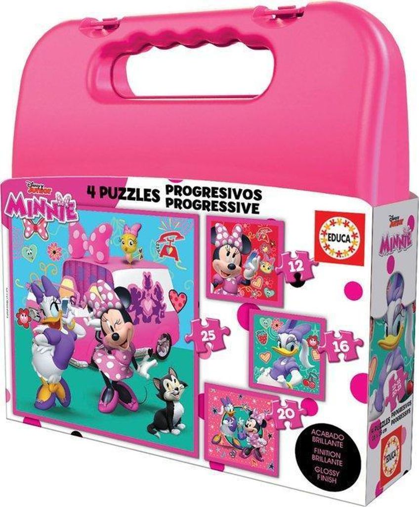 Puzzle mit 12, 16, 20 oder 25 Teilen: Minnie Happy Helpers Produktbild 