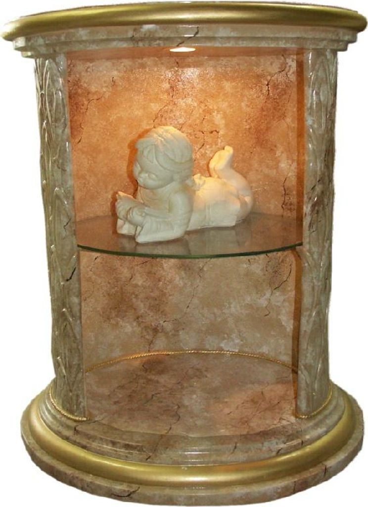 Showcase Design Column Cabinet Bar Regal Shelf Storage New Illuminated Bar Lamp