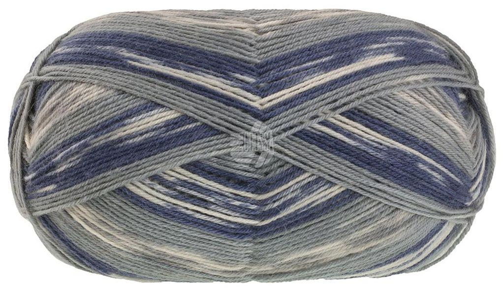Lana Grossa MEILENWEIT 100 g Denim Mix zeitlose 4-fach Produktbild 
