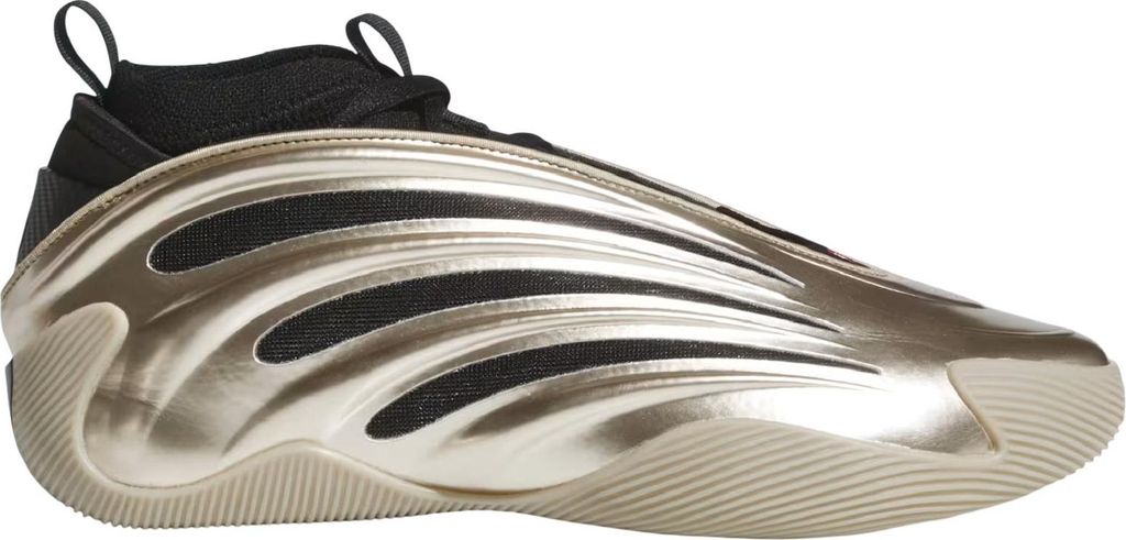 Adidas Harden Volume 9 Indoor Basketball Hallenschuhe Sportschuhe metallic/schwarz JR2506, Schuhgröße:42 2/3 EU