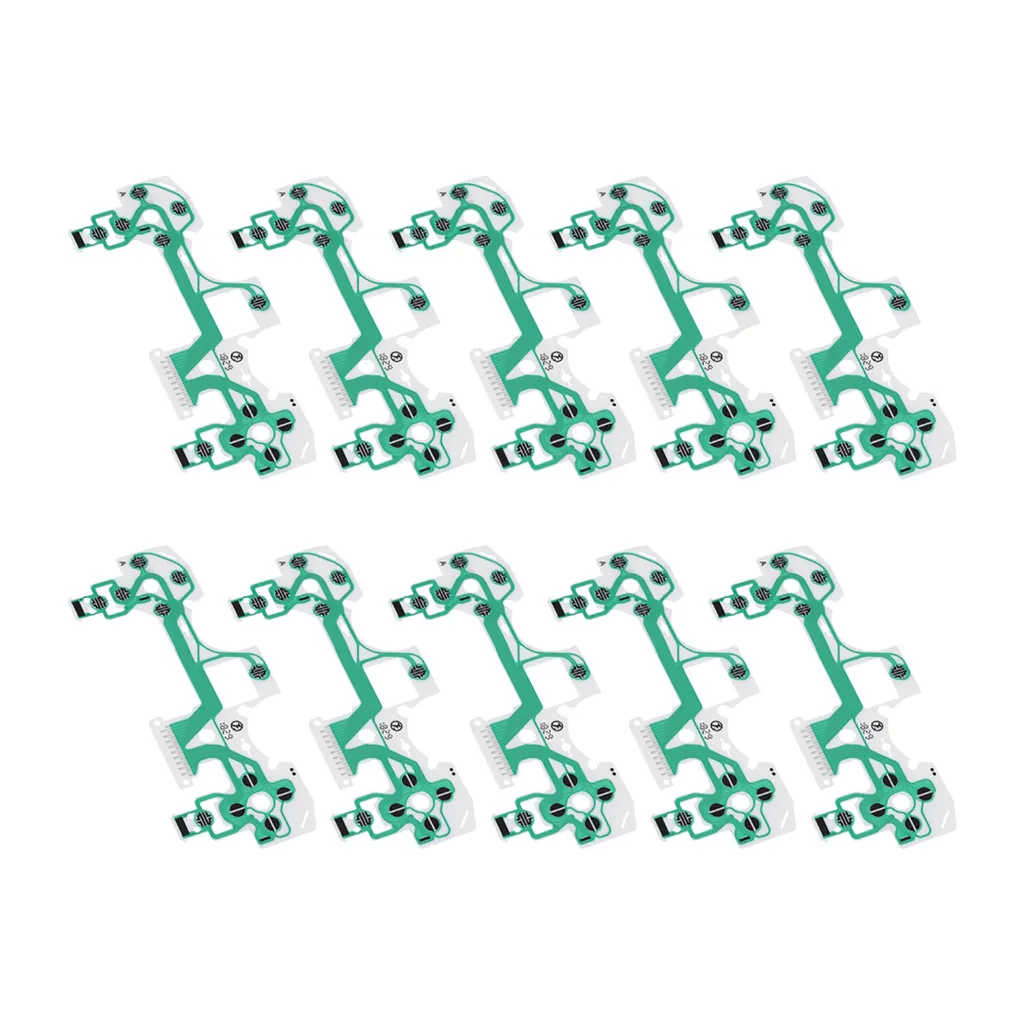 Lot de 10 Films Conducteurs Haute Sensibilité pour Boutons Manette PS4