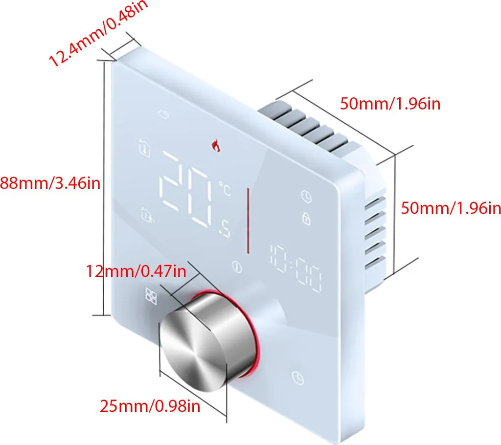 Thermostat Matter sans fil : fini le gaspillage d'énergie au chauffage