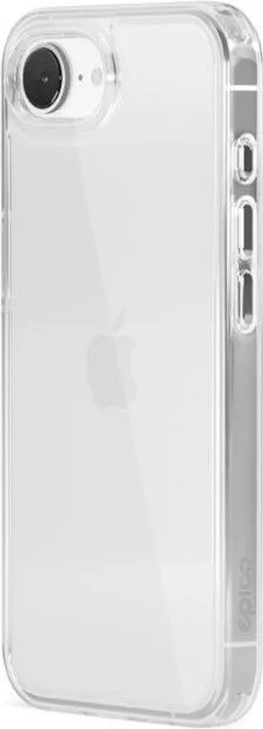 Epico Hero Case iPhone 16e Coque Transparente avec Bords Renforcés TPU