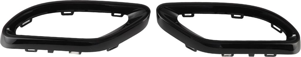 Glanzschwarzer Auspuffspitze Abdeckung Ersatz für ein B C E Produktbild 