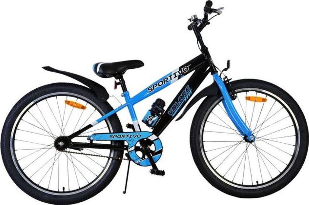 Volare Sportivo Kinderfahrrad - Jungen - 24 Zoll - Schwarz Produktbild 